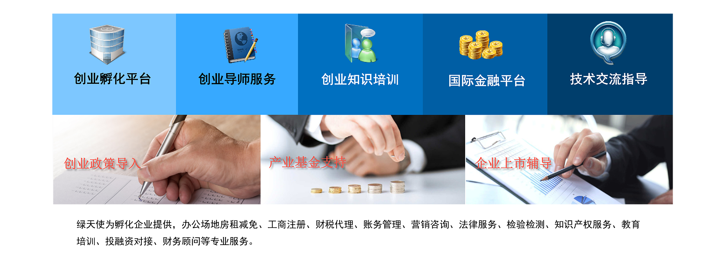 綠天使創業服務平臺