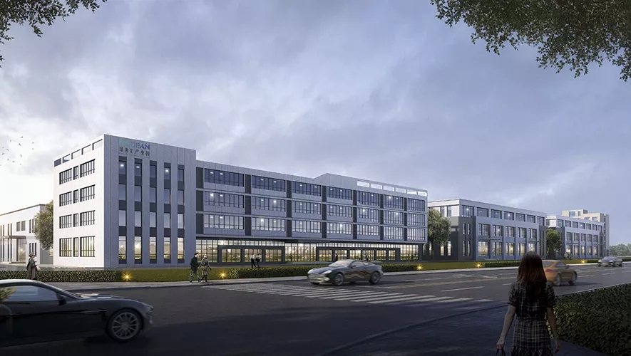 綠天使高密產業(yè)園廠房效果圖